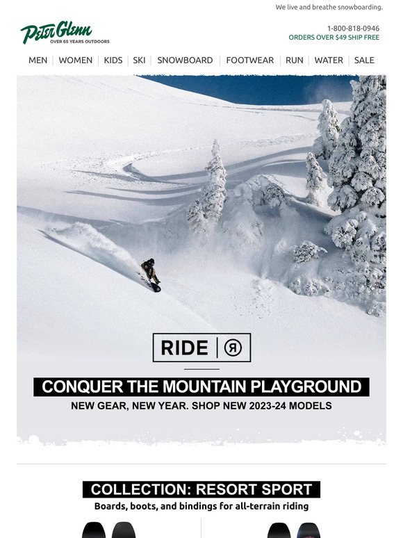 Conquer the Mountain Playground with Ride 🏂