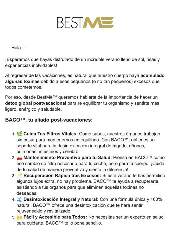 💚 💚 💚 — Renueva TU ENERGÍA post-vacaciones CON ESTO 💚 💚 💚