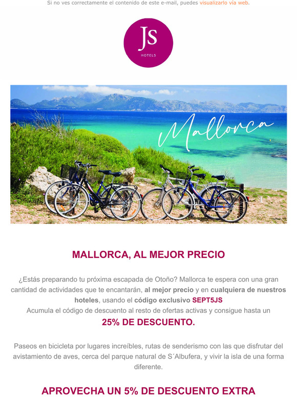 Mallorca, en Otoño y al mejor precio.