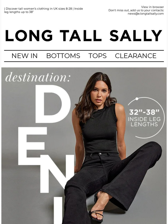 Long Tall Sally: Destination: DENIM | Milled