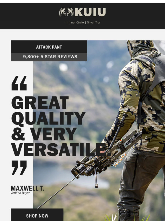 KUIU Attack Pant Our BestSelling and Most Versatile Pant Milled