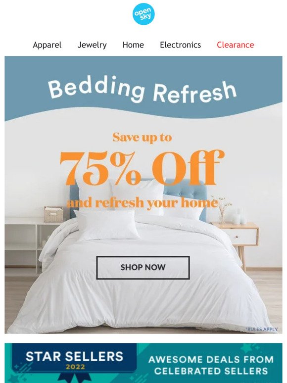 Time for a Bedding Refresh!