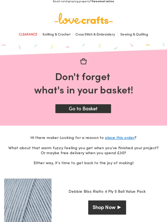 Your next project is calling you back…