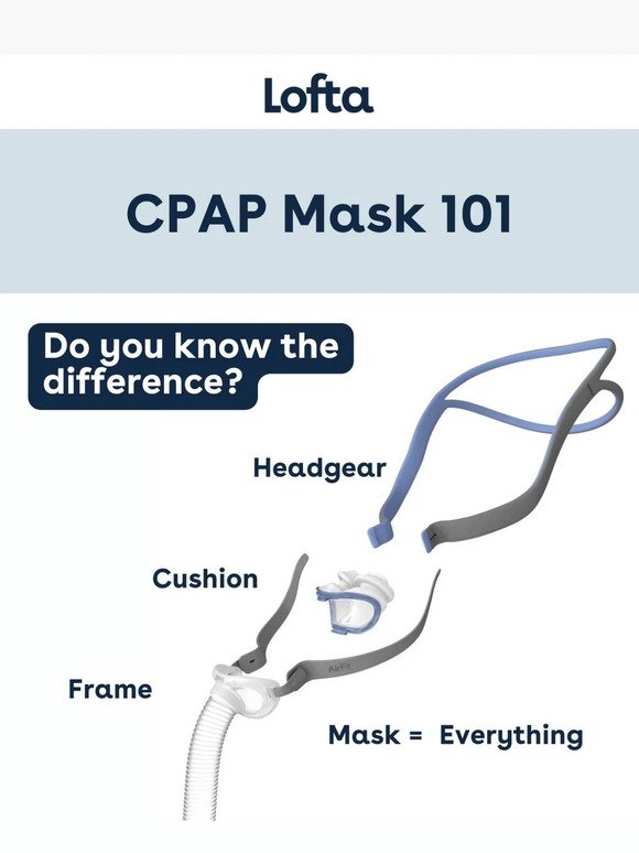 🤿 CPAP Mask 101: Lesson 1