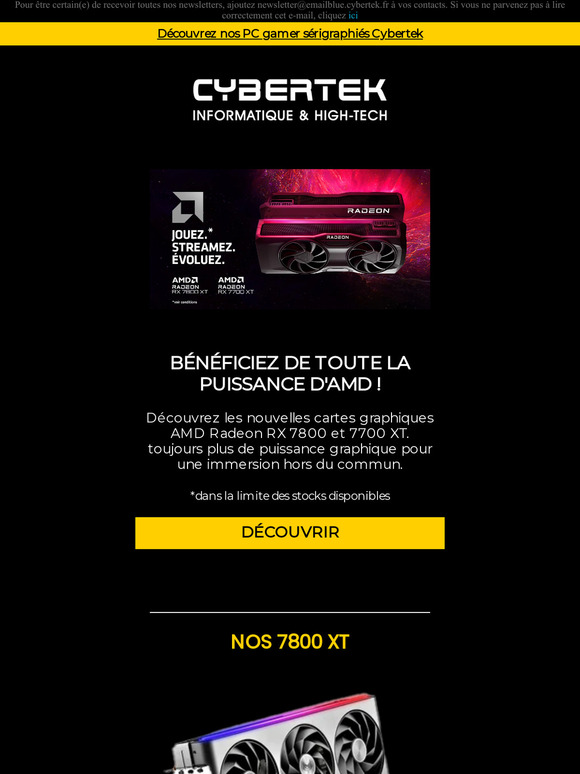 Jouez dans les meilleures conditions avec...