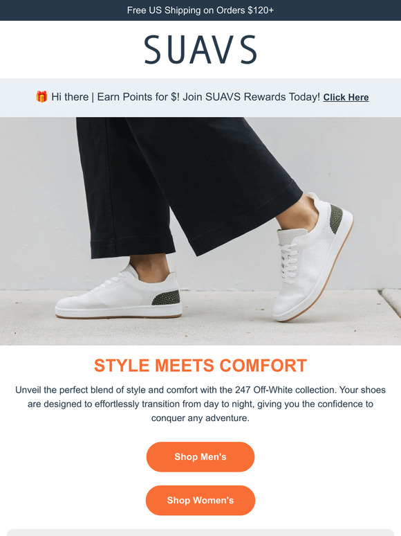 Style. Comfort. Flexibility. You In?