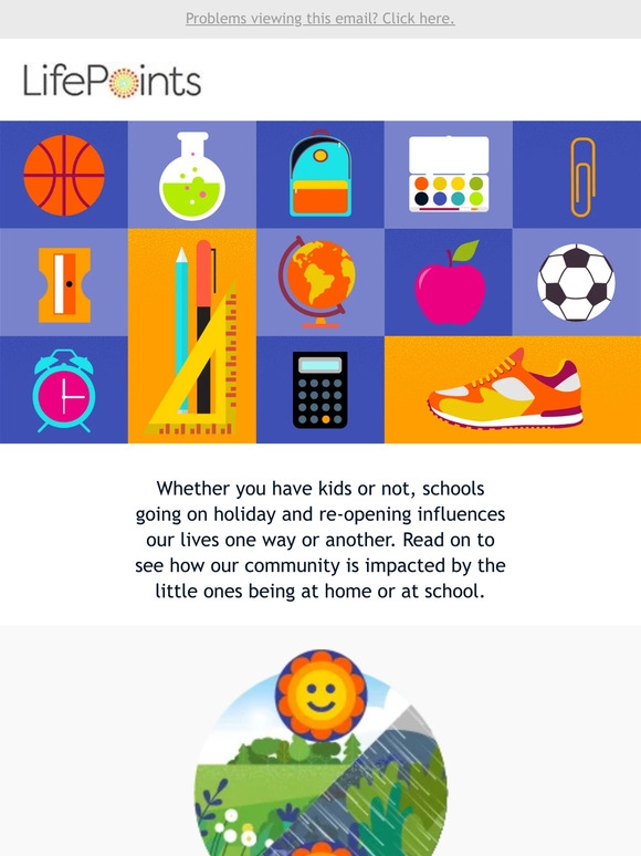 Back to school blues or joy, —?