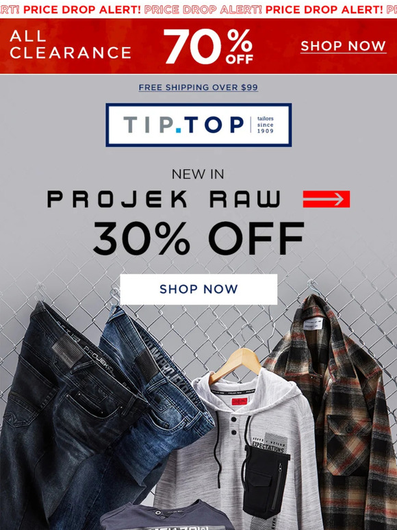 30% Off on Projek Raw New Arrivals!