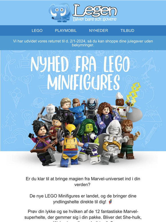Nye Marvel Minifigures 🦸