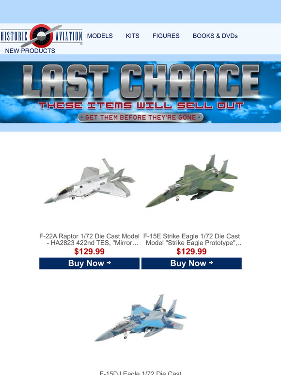 Last Chance Items - only a few left