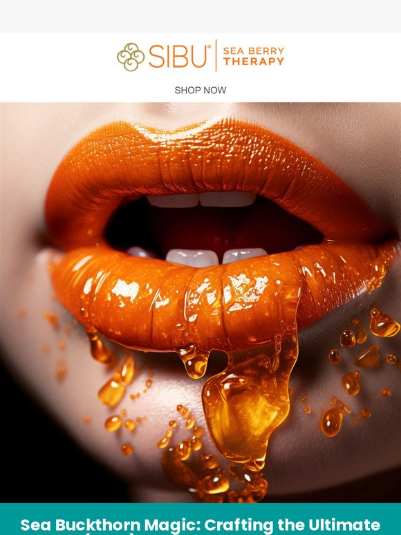 How To Get Luscious, Moisturized Lips 💋 Sea Buckthorn Lip Scrub Recipe