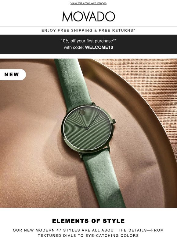This Just In: New Modern 47 Watches