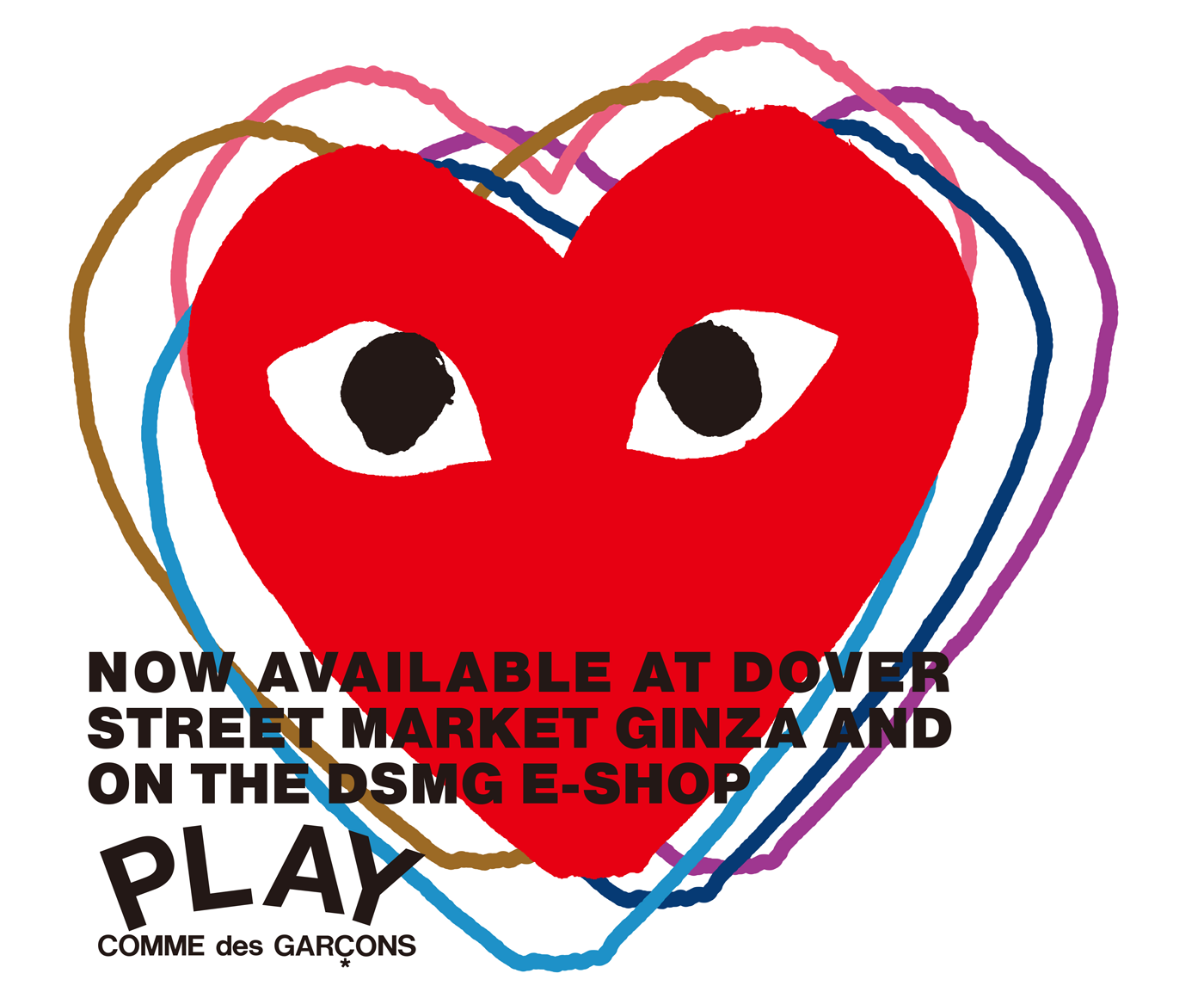 Dover street market best sale play comme des garcons