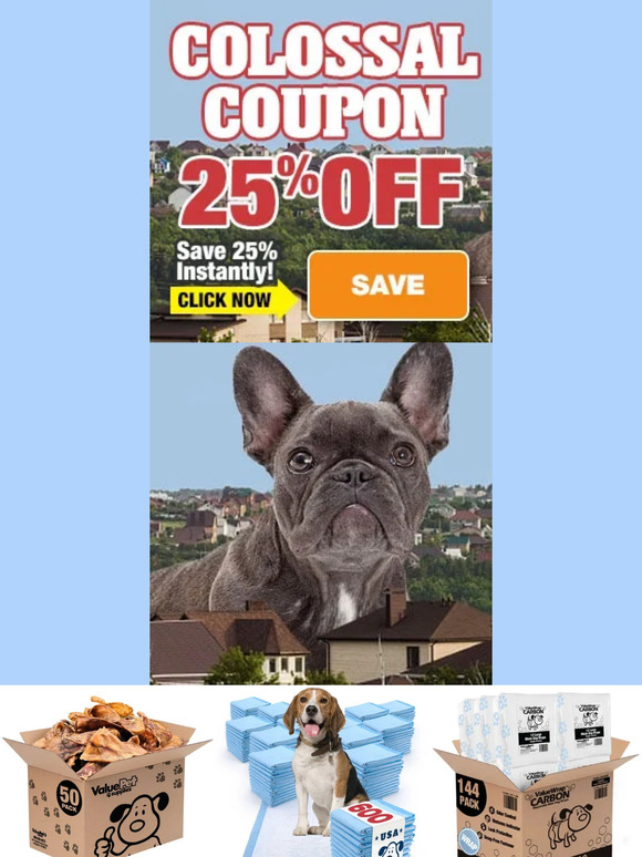 Colossal Deals > 25% Off