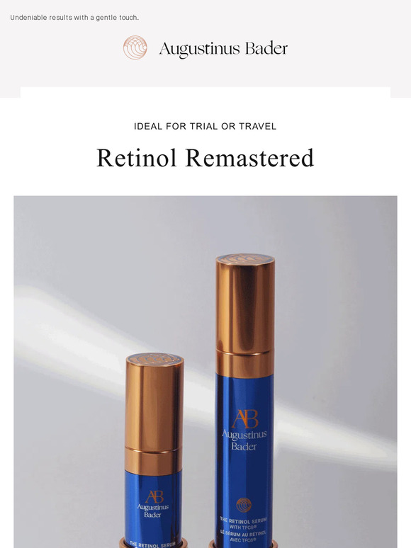 New In: The Retinol Serum now in 15ml and 30ml