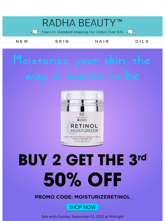Save Big on Hydrating Skincare!