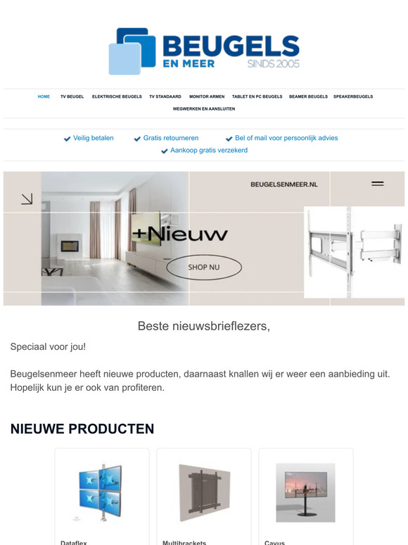 Speciale aanbiedingen voor jou met nieuwe producten!