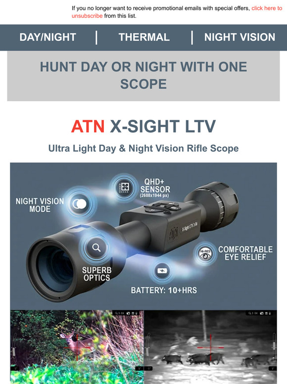 ATN Maker of Night Vision and Thermal Imaging Transform Your Hunting