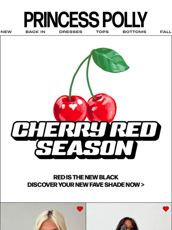 CHERRY RED SEASON 🍒