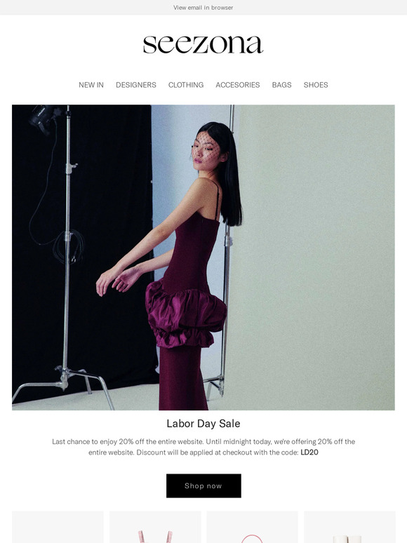 Last call: 20% off site-wide
