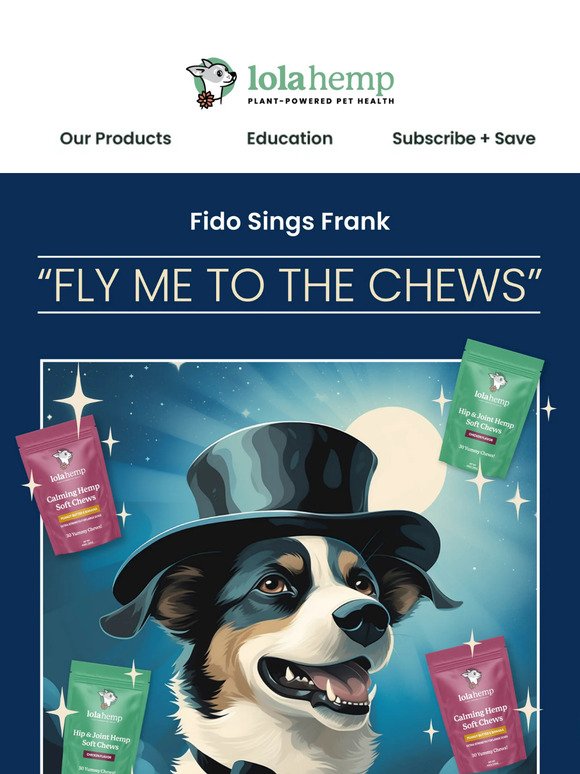 🎩 Fido Sings Frank Sinatra 🎶