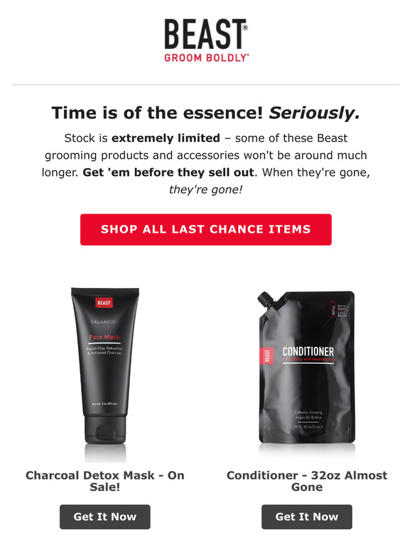 Low Stock Alert! 😱