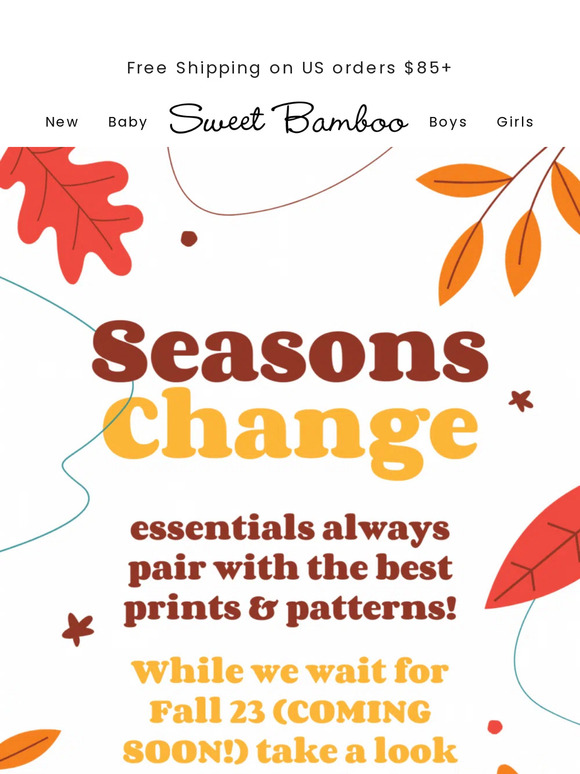 🍁 Seasons are CHANGING 🍁