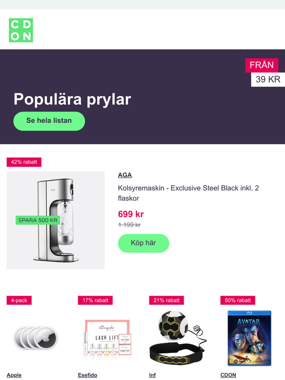 Spana in storsäljarna 🤩