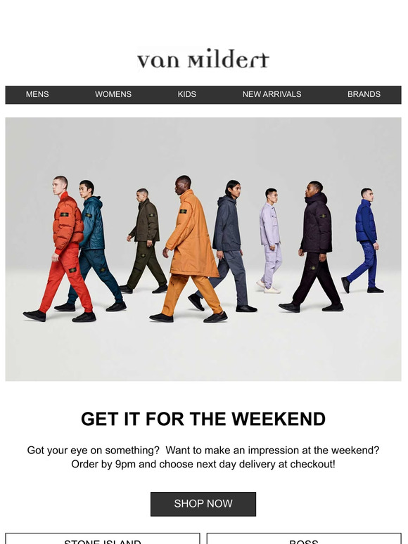 Buy Now, Get It For The Weekend...