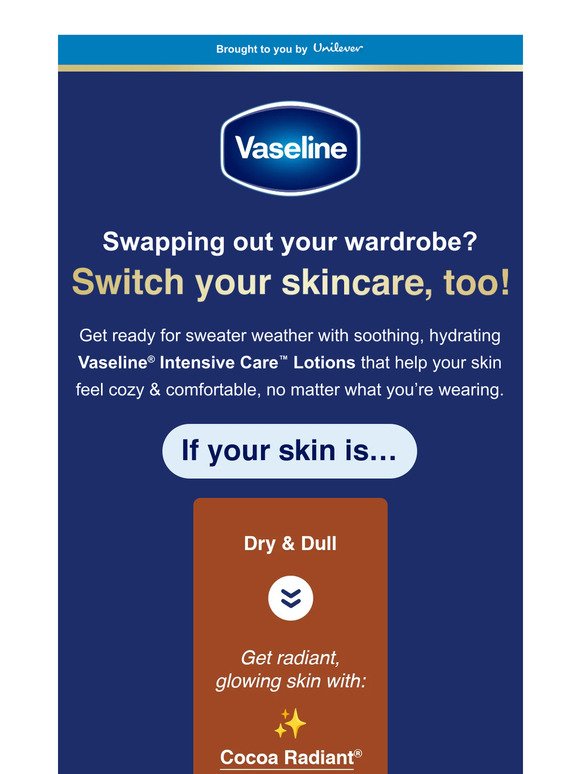 Want a healthy ✨? Find your Vaseline soulmate!
