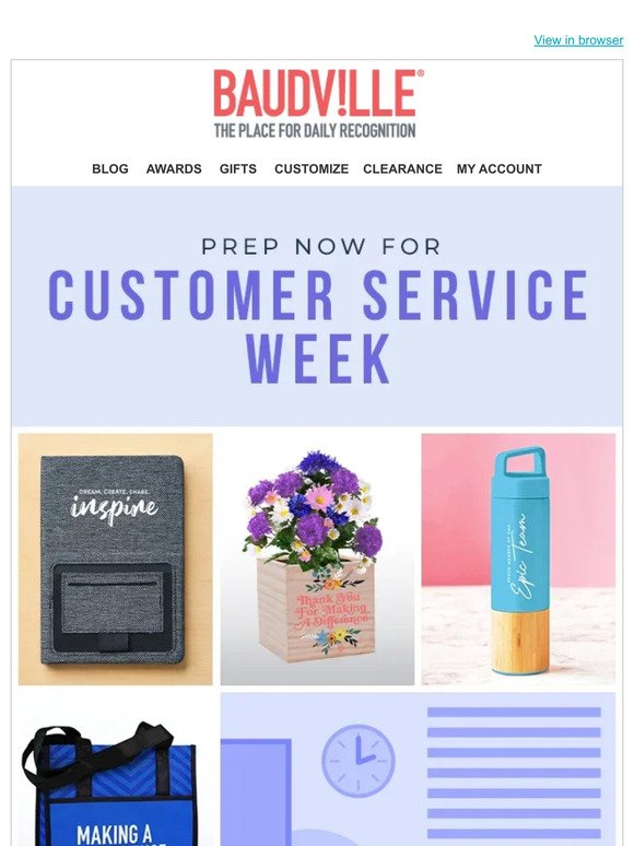 Have You Prepped for Customer Service Week?