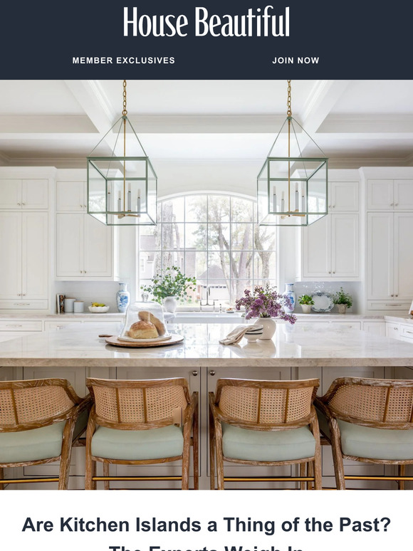 House Beautiful Do you really need a kitchen island? Milled