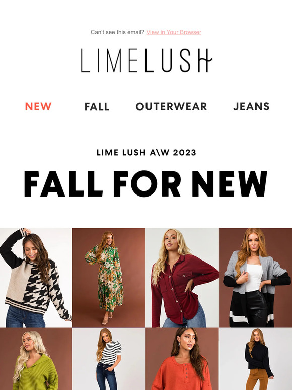Fall For NEW 🍁