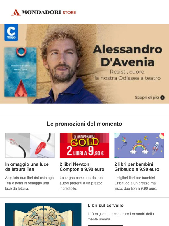 Evento Alessandro D'Avenia: vi aspettiamo.