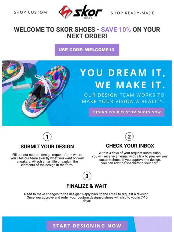 Welcome To Skor Shoes!
