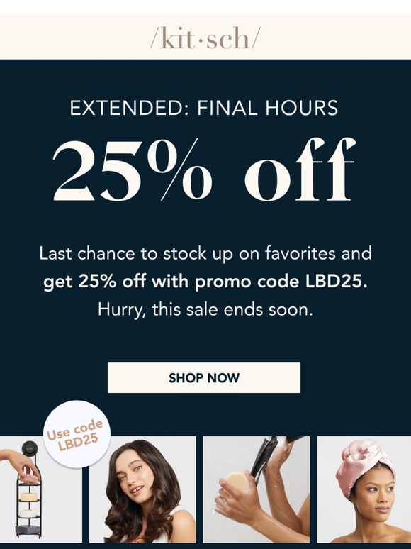 Final Hours: Hurry to save 25%! 🏃‍♀️