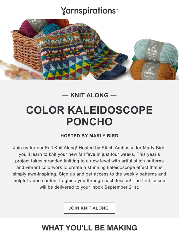 Join our fall knit along! 🍂