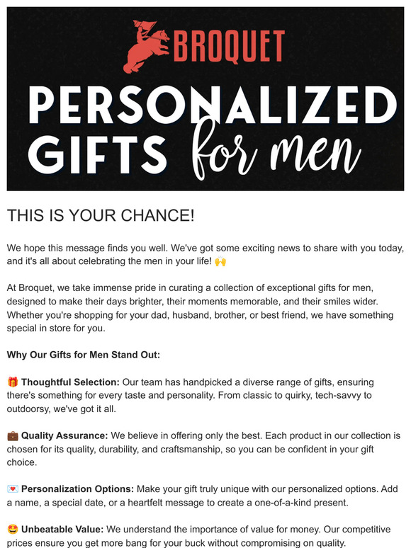 🎁 Don't Miss Out: Grab Your Gifts for Men Before Prices Go Up! 🚀