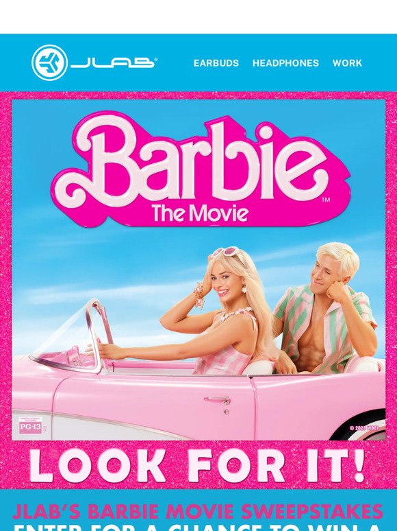 JLab's Barbie Movie Sweepstakes! 🎬🎀