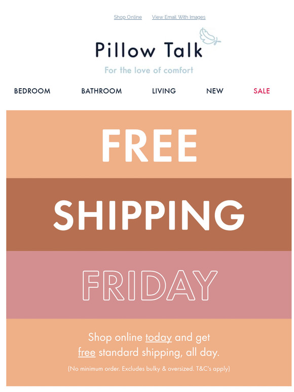 It's Free-Shipping Friday. Game on!
