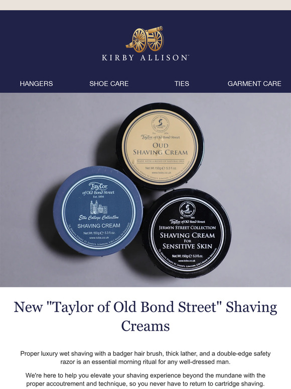New Taylor of Old Bond Street Shaving Creams