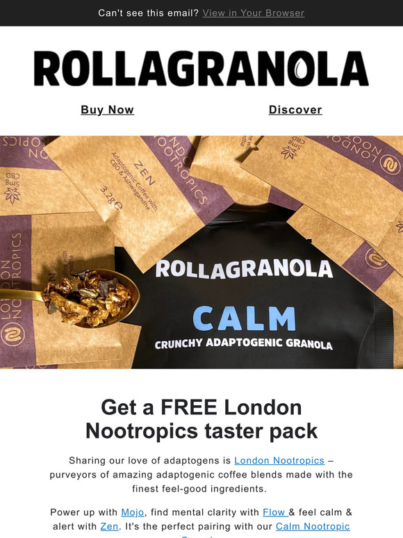 Get a FREE London Nootropics Adaptogenic Coffee Taster Pack!