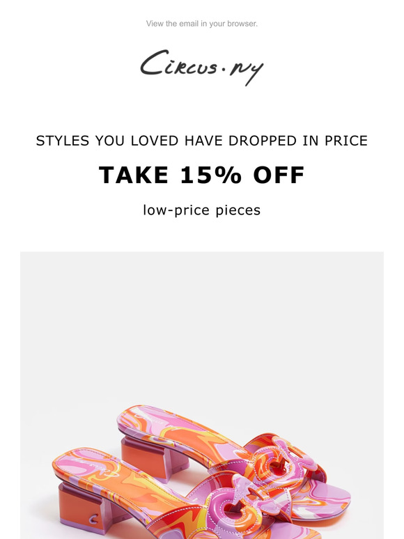 Great news! Prices have dropped on your recently viewed items
