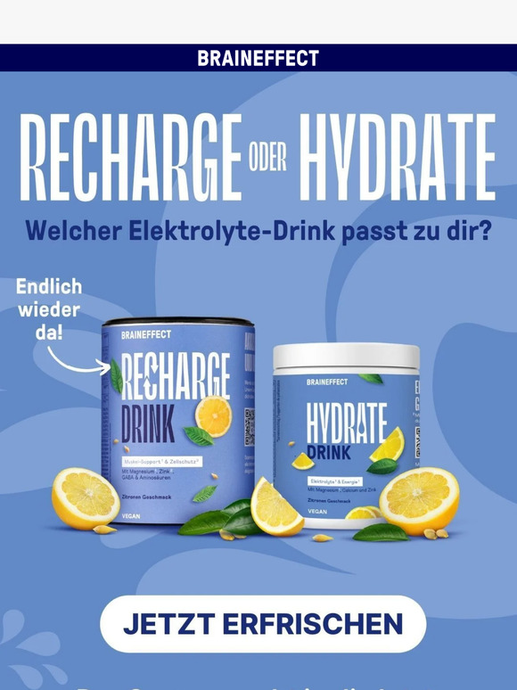 Der ultimative Elektrolyt-Drink-Vergleich