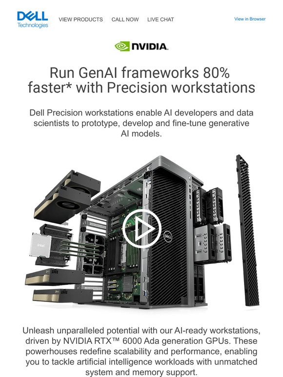 Precision Workstations Powered by NVIDIA