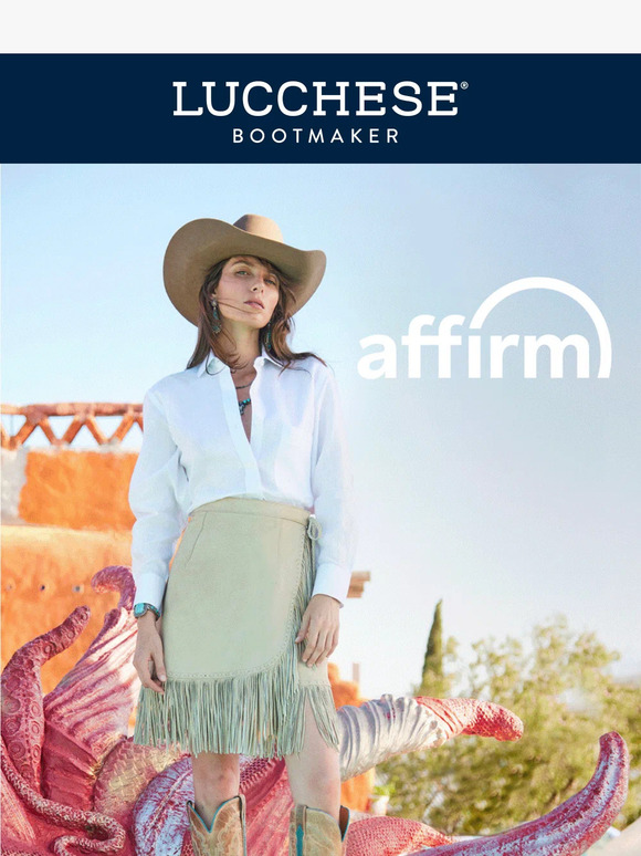 Lucchese Boot Co. Starts Today Shop Now. Pay Later. Milled