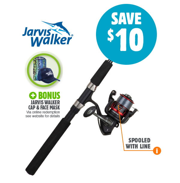 Jarvis Walker Fishunter Spin Combo