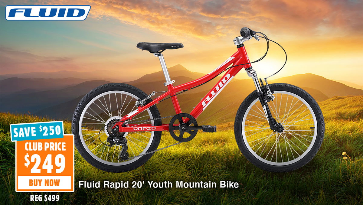 Fluid Rapid 20' Youth Mountain Bike