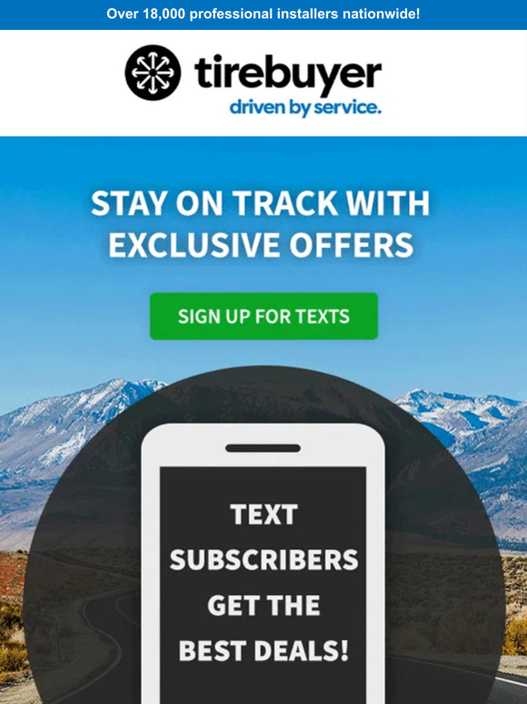 Let's Go the Distance: Sign Up for Offers 🚘