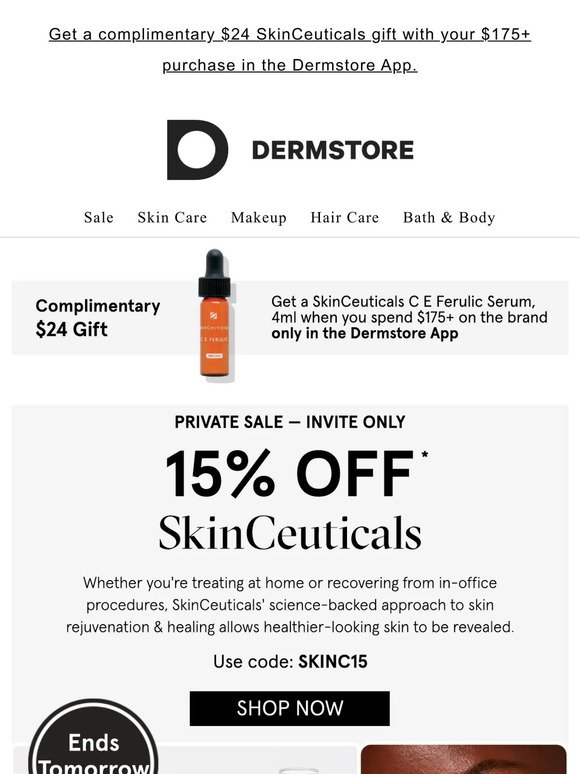Save 15%: Your four-step, healthier skin routine from SkinCeuticals